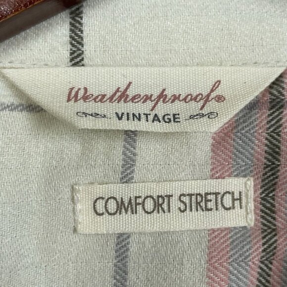 Weatherproof Vintage Women's S Flannel Shirt Button Down a1633 - Picture 4 of 11